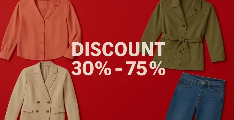 افضل عروض نكست بخصومات تصل حتى 75% على الأزياء