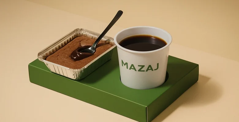 سوفليه مع قهوة اليوم بـ18 ريال فقط في مزاج مغربي كافيه