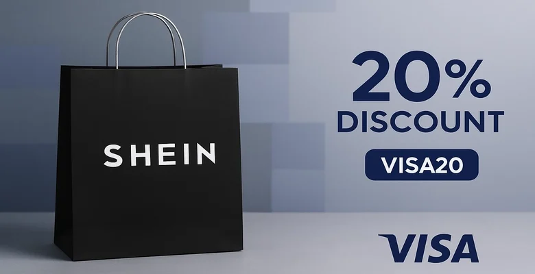 خصم 20% من شي إن عند الدفع ببطاقات الإنماء