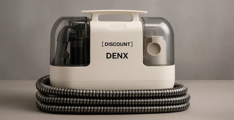 خصم 59% على جهاز تنظيف السجاد Denx DX2909 فقط بـ244.99 ريال!