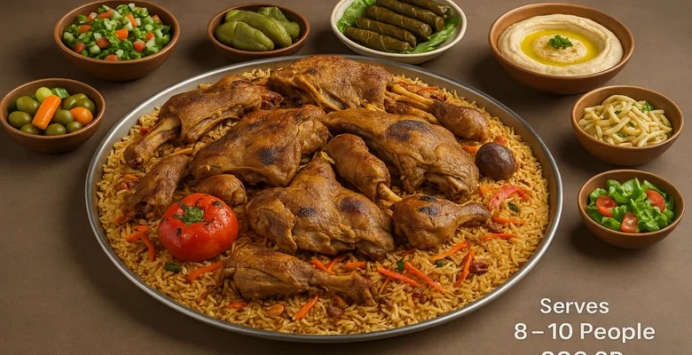 غداء الحمولة من مقلط الفريج يكفي 10 أشخاص بـ386 ريال فقط