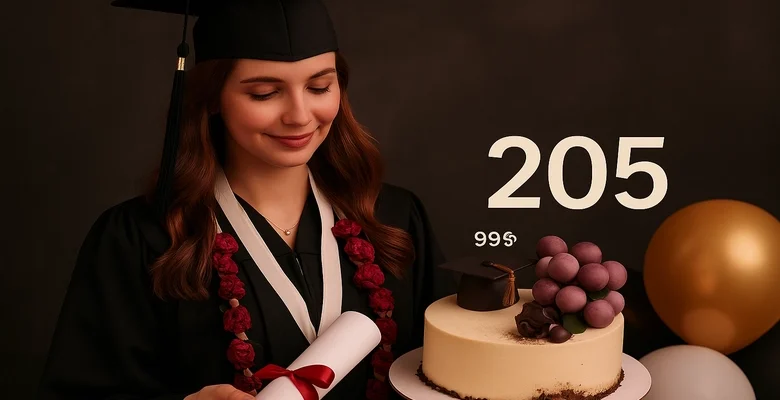 كيكة التخرج من حلويات روز بـ99 ريال فقط