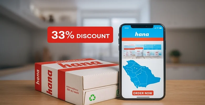 خصم 33% على جميع أصناف مياه هنا لفترة محدودة