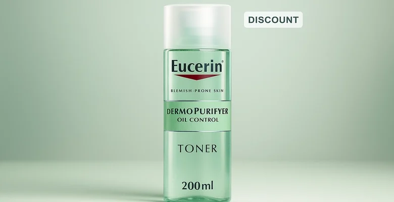 خصم مذهل 59% على تونر Eucerin