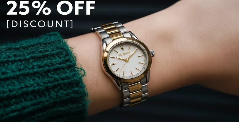 ساعة يد نسائية أنيقة من Lee Cooper بخصم يصل إلى 62%