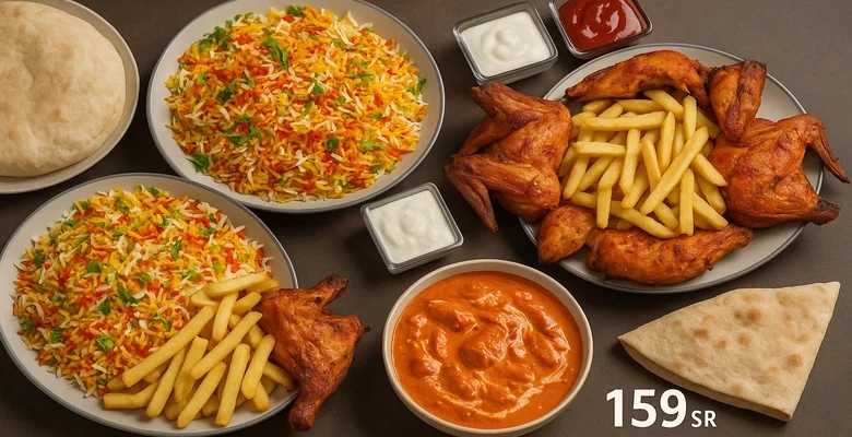 عرض العيد من كراون تكا وجبات مميزة تبدأ من 99 ريال فقط