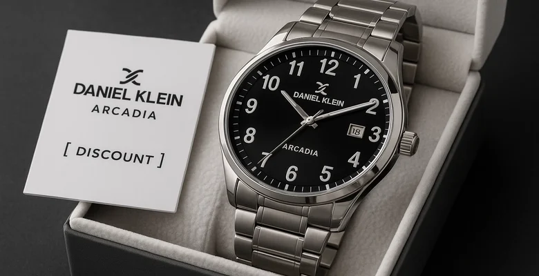 عرض خاص على ساعة Daniel Klein الرجالية