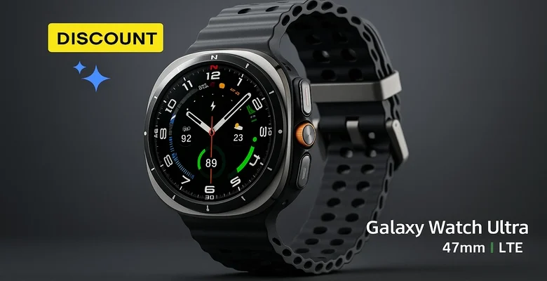 عرض ساعة Galaxy Watch Ultra الذكية من سامسونج بخصم 44_