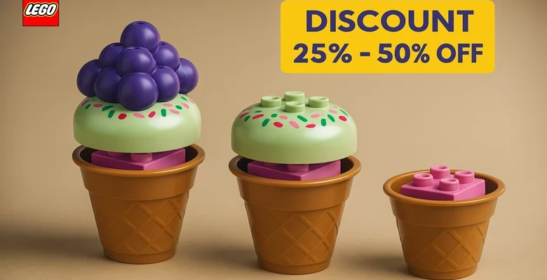 عروض وتخفيضات LEGO الصيفية تصل إلى 50%