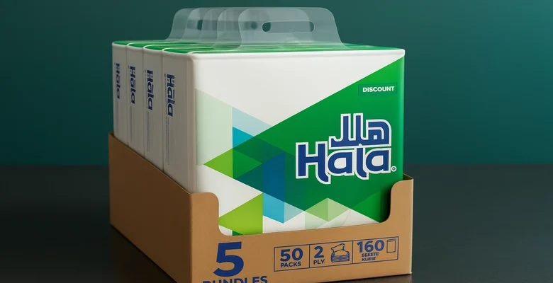 وفر الآن على مناديل هلا بخصم 32%