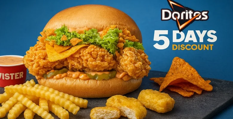 أقوى عروض مطاعم ويستر دوريتوس كرنشي بوكس بـ 19 ريال فقط