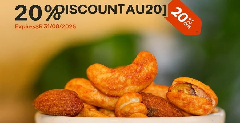 استمتع بخصم 20% على منتجات محمصة بن عفيف