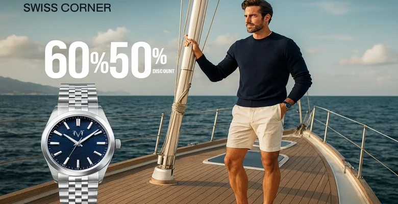 استمتع بخصومات 50% و60% من الركن السويسري على أفخم الساعات