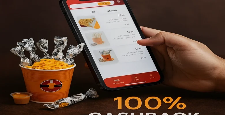 استمتع بعرض شاورما جليلة كاش باك 100% على أول طلب