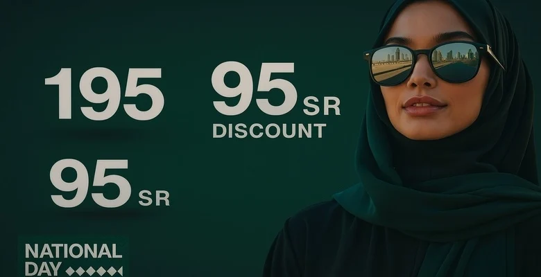 خصومات اليوم الوطني الـ95 من مقلة للبصريات أسعار تبدأ من 95 ريال!