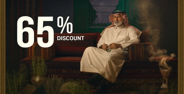 عرض اليوم الوطني بخصومات مذهلة من الخريص للعود