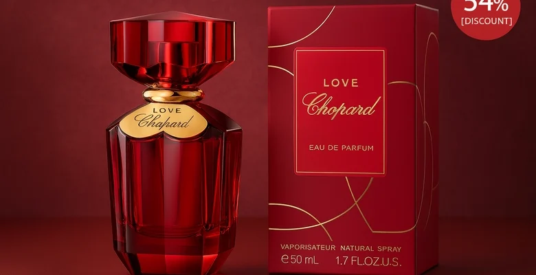 عرض تخفيض 54% على عطر Love Chopard بحجم 50 مل