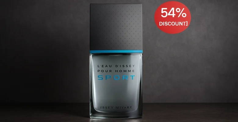 عرض خصم 54% على عطر إيسي مياكي سبورت الرجالي