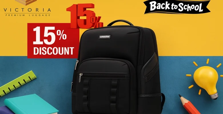 عروض الشماسي للحقائب خصم 15% بمناسبة العودة للمدارس
