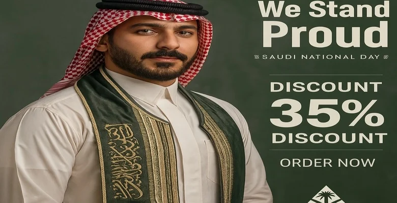 عرض شماغ التاج بخصومات اليوم الوطني