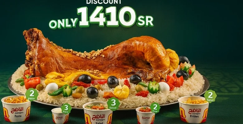 عرض مطاعم الناضج المفطح والذبيحة بأسعار خاصة