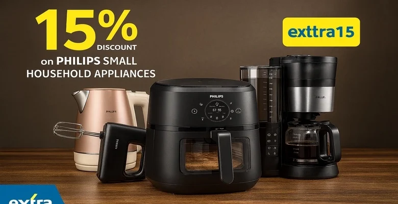 خصم 15% إضافي على أجهزة Philips مع عرض اكسترا المحدود!
