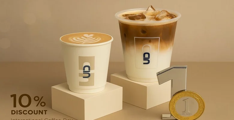 عرض اليوم العالمي للقهوة من N5 كافيه