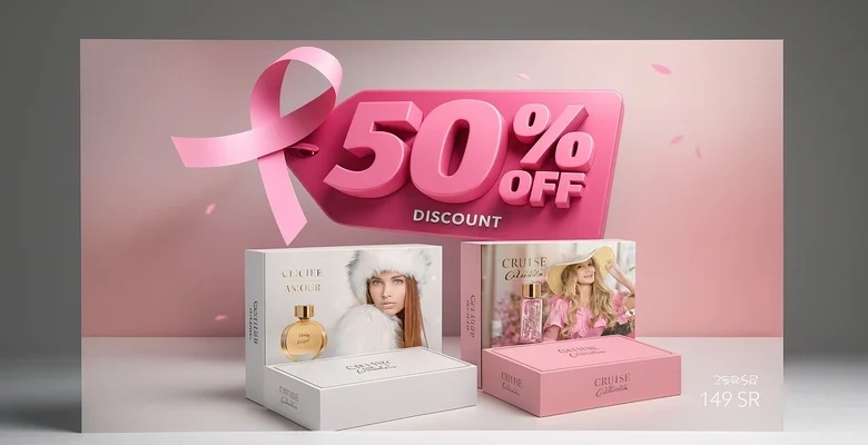 عرض لانتانا للعطور خصم 50% على تشكيلة أكتوبر الوردي