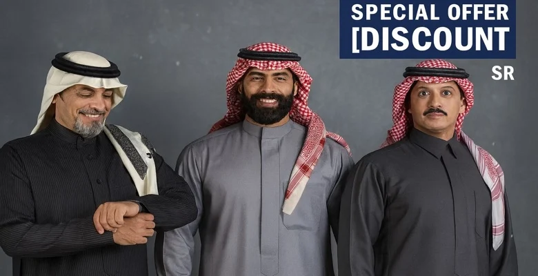عروض التميمي للأقمشة الرجالية اشتري قطعتين واحصل على الثالثة مجانًا
