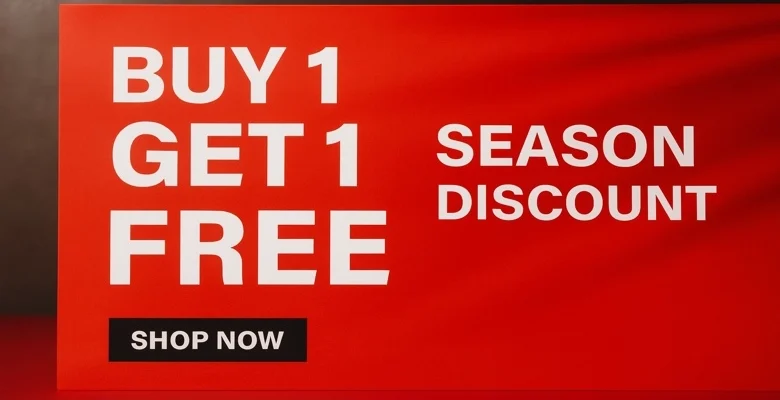 عروض ردتاغ المذهلة بدأت الآن اشترِي قطعة واحصل على الأخرى مجانًا!